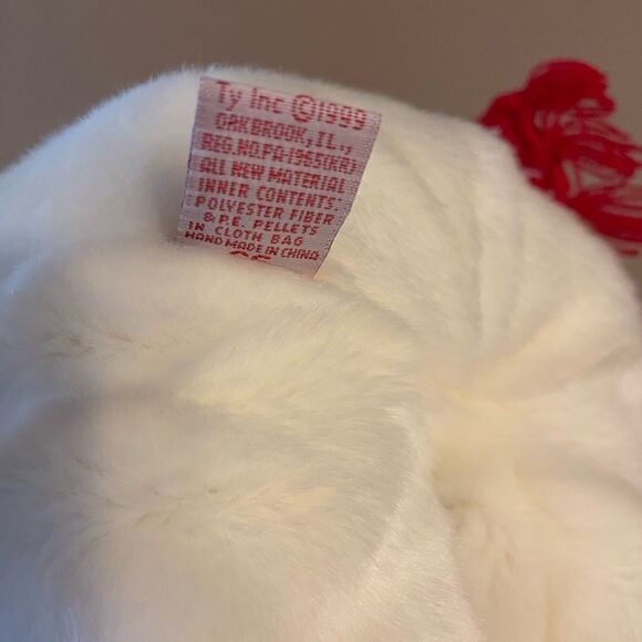 TY 1999 & 2000 15 inch(!!!) Santa and Snowman Plush Set - Picture 6 of 12